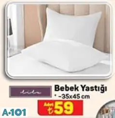 LİLA BEBEK YASTIĞI 35X45 CM